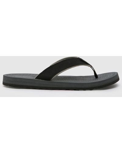 Skechers Tantric Copano Flip Flop Sandals In - Black