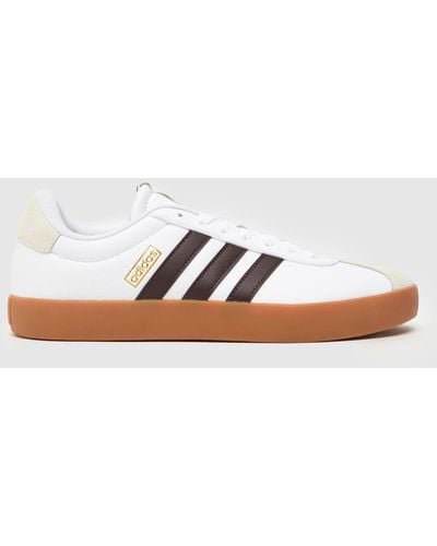 adidas Vl Court3.0 Trainers In - Brown