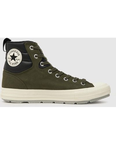 Converse All Star Berkshire Trainers In - Green