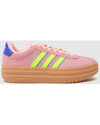 adidas Vl Court Bold Trainers In - Pink