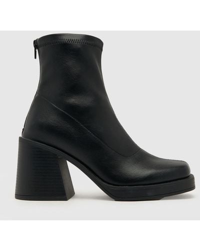 Schuh Women's Brielle Platform Stretch Boots - Black