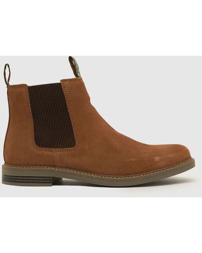 Barbour Farsley Boots In - Brown