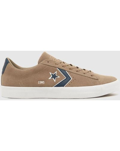 Converse Pl Vulc Pro Trainers In - Brown