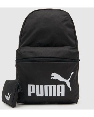 PUMA Black & White Phase Backpack Set