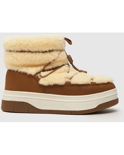 Pajar Janie Low Snow Boots In - Natural