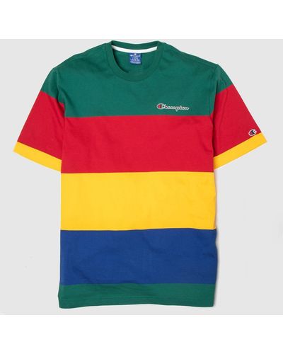 Champion Crewneck T-shirt In - Multicolour