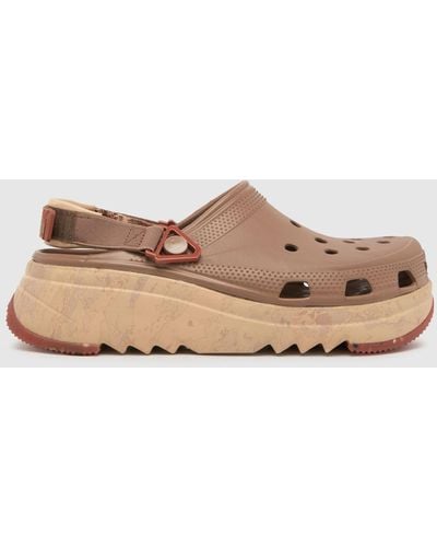 Crocs™ Classic Hiker Xscape Clog Sandals In - Brown