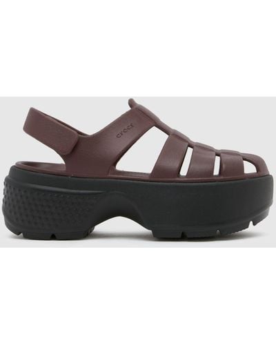 Crocs™ Stomp Fisherman Sandal Sandals In - Brown