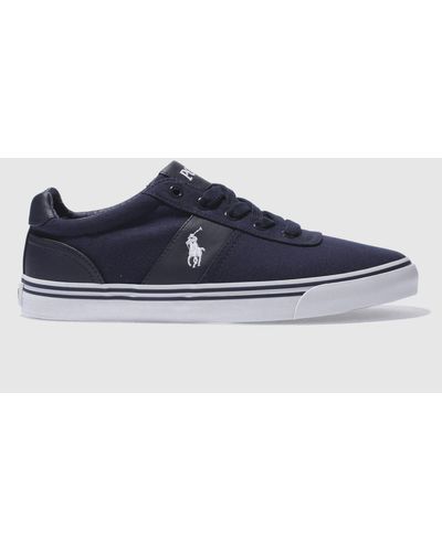 Ralph lauren shop navy trainers