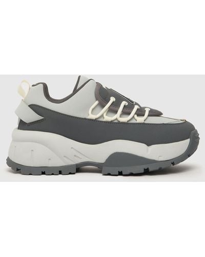 Acupuncture Gingypock Trainers In White & Grey