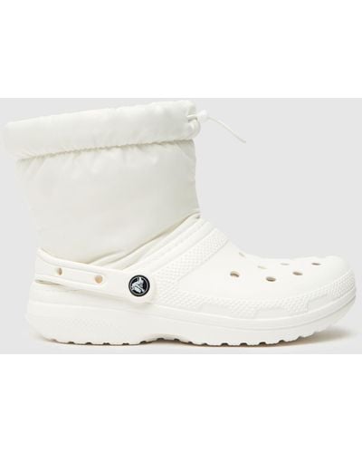 Crocs™ Classic Neo Puff Boots In - White