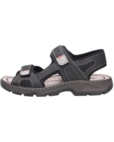 Rieker Komfort sandalen - Schwarz