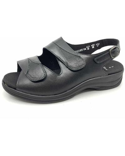 SOLIDUS Komfort sandalen - Schwarz