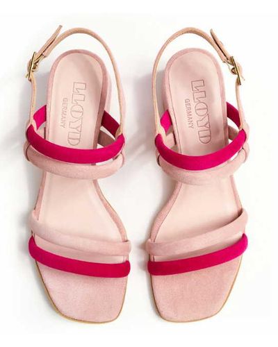 Lloyd Riemchen sandalen - Pink