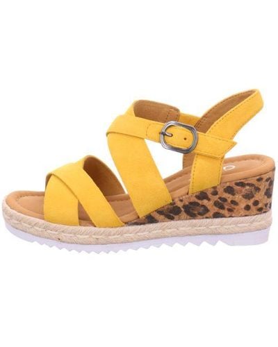 Gabor Klassische sandalen - Gelb