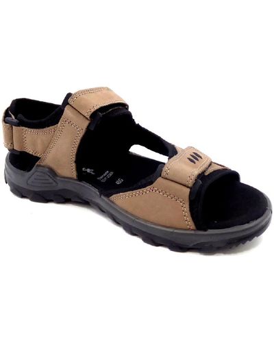 Sioux Komfort sandalen - Schwarz