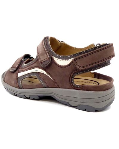 Waldläufer Komfort sandalen - Braun