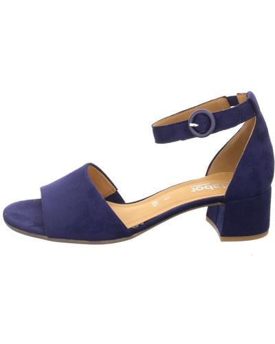 Gabor Riemchen sandalen - Blau