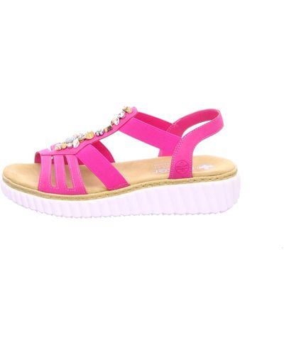 Rieker Klassische sandalen - Pink