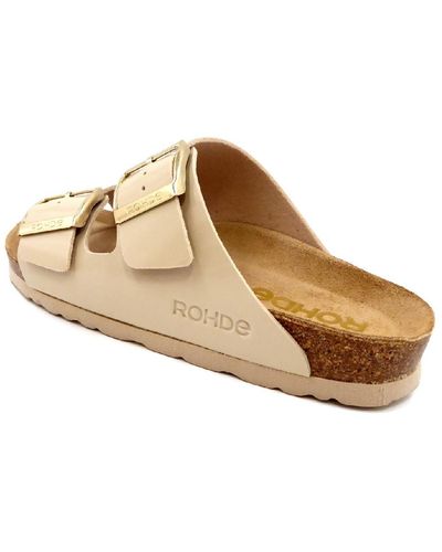 Rohde Komfort sandalen - Schwarz