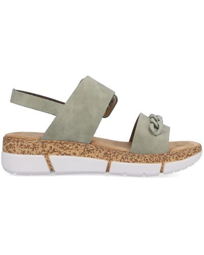 Rieker Komfort sandalen - Grau