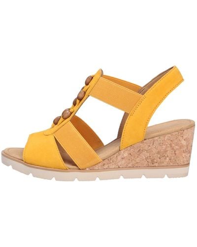 Gabor Klassische sandalen - Gelb