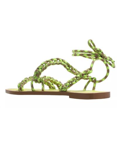 MSGM Riemchen sandalen - Grün