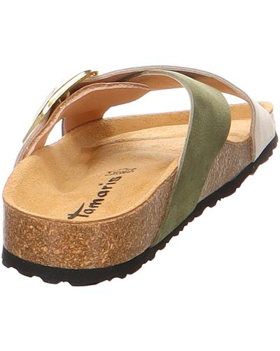 Tamaris Komfort sandalen - Natur