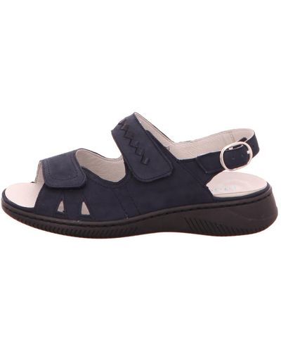 Waldläufer Komfort sandalen - Blau