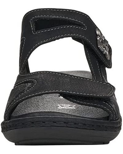 Remonte Komfort sandalen - Schwarz