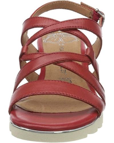 Marco Tozzi Klassische sandalen - Rot