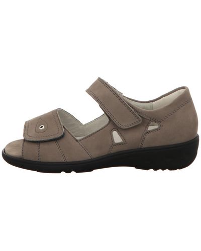 Waldläufer Komfort sandalen - Grau