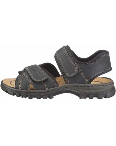 Rieker Komfort sandalen - Schwarz