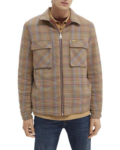 Scotch & Soda 'Reversible Quilted Jacket - Multicolor