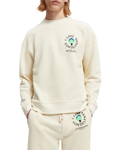 Scotch & Soda Trees For All Sweatshirt - Natural