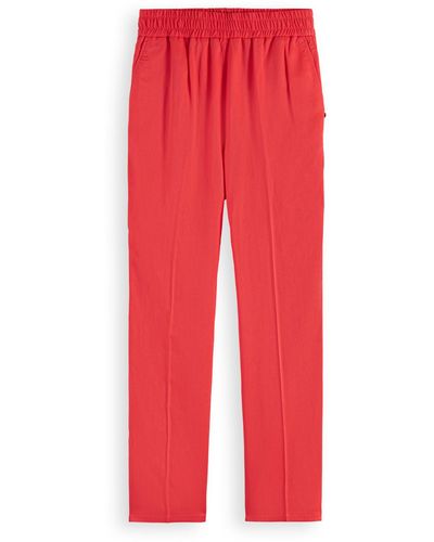 Scotch & Soda Maia Pull-On Pant Pants - Red
