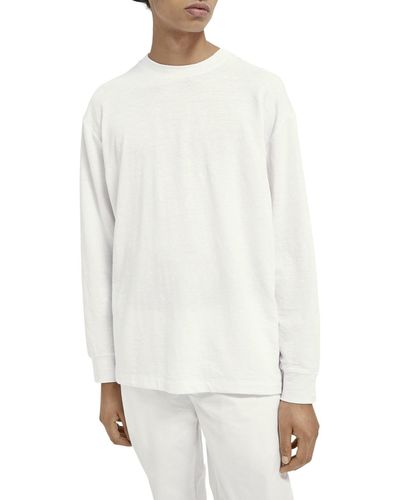 Scotch & Soda Relaxed-Fit T-Shirt - White