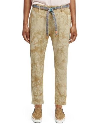 Scotch & Soda The Fave Regular Tapered-Fit Chino Pants - Natural