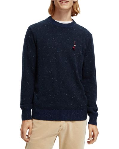 Scotch & Soda Crewneck Sweater - Blue