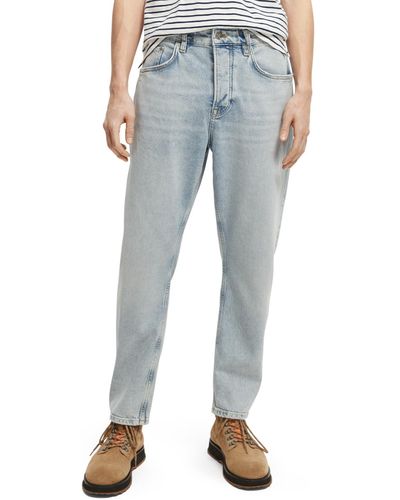 Scotch & Soda The Dean Loose Tapered-Fit Jeans - Blue