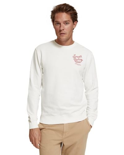 Scotch & Soda 'Smooth Sailing Club Sweatshirt - White