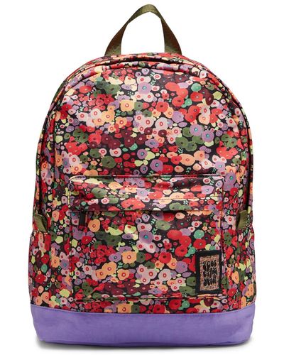 Scotch & Soda Girl'S All-Over Print Backpack - Red