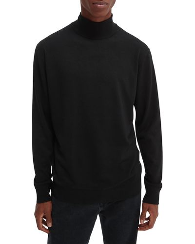 Scotch & Soda Melange Roll-Neck Sweater - Black