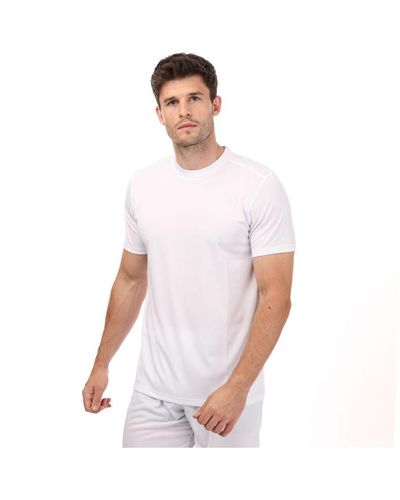 Castore Men's Training T-shirt In White - Wit