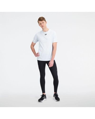 New Balance Impact Running Luminous T-Shirt - White
