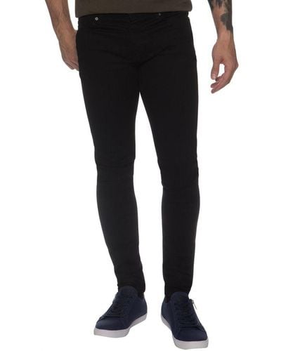 Enzo | Skinny Jeans Met Superstretch Voor - Zwart