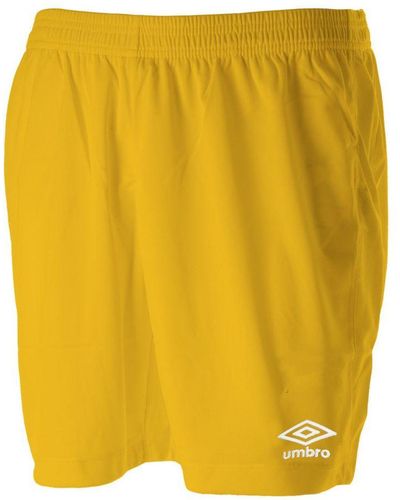 Umbro Club Ii Shorts - Yellow