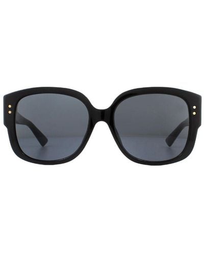 Dior Square Havana Sunglasses - Black