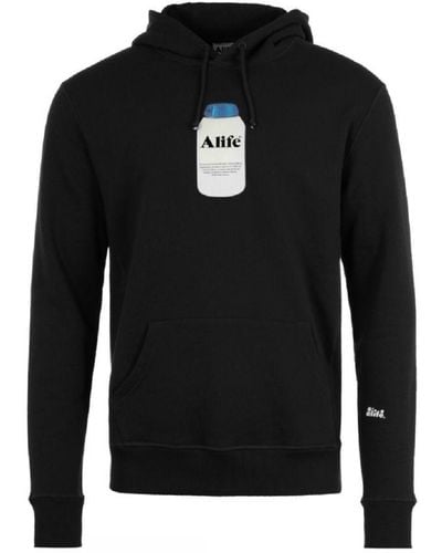 Alife Pijnstiller Zwarte Hoodie