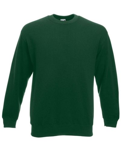 Fruit Of The Loom Classic 80/20 Set-In Sweatshirt (Bottle) - Green